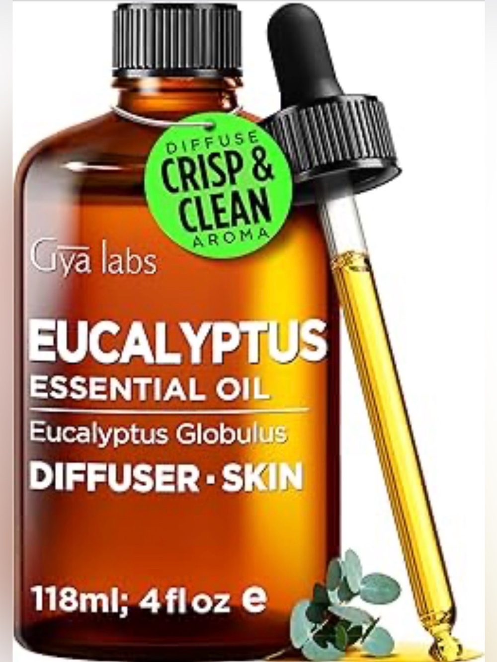 100% Pure Eucalyptus Essential Oil - 4 Fl Oz